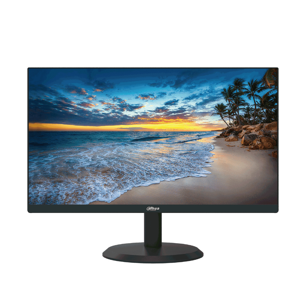 Monitores CCTV | DAHUA DHI-LM22-H200 — Monitor LED 22” LM22-H200 para Videovigilancia, HDMI/VGA, 1920 x 1080 Pixeles, Negro