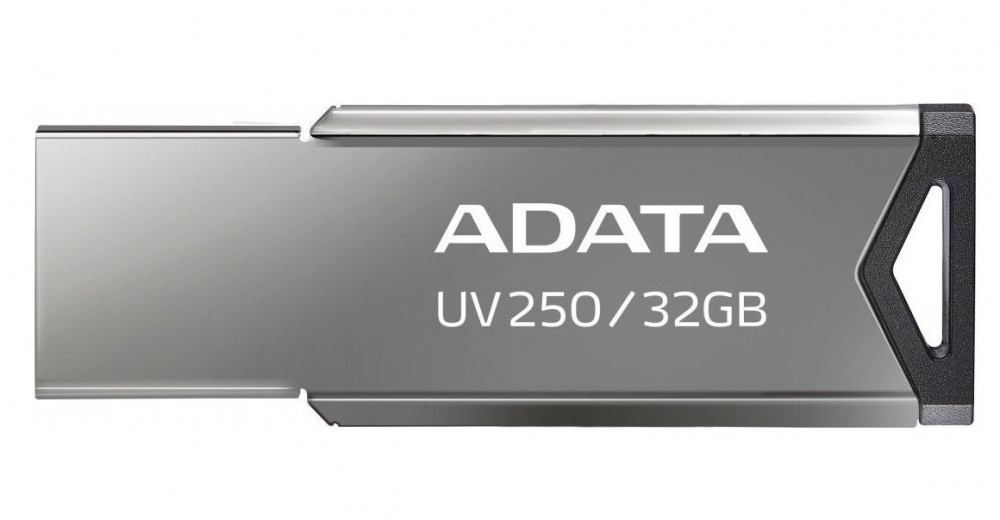 Memorias USB | ADATA AUV250-32G-RBK — Memoria USB UV250, 32GB, USB-A 2.0, Plata