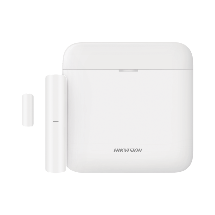 Kits de Alarma | HIKVISION AXPRO-KIT-MAGNETICO — Kit Sistema de Alarma AX PRO, Inalámbrico, 48 Zonas de Alarma, 1 Sensor Puerta/Ventana, con Panel de Control
