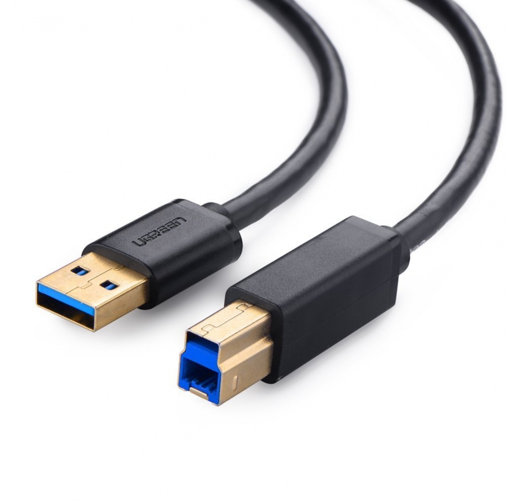 Cables PC USB | UGREEN 10372 — Cable USB-A Macho - USB-B Macho, 2 Metros