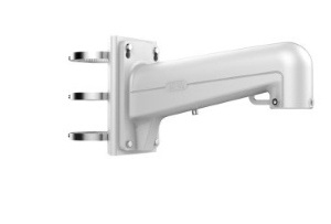 Brazos y Soportes | HIKVISION DS-1602ZJ-POLE — Montaje de Poste para Cámaras Domo PTZ, Blanco