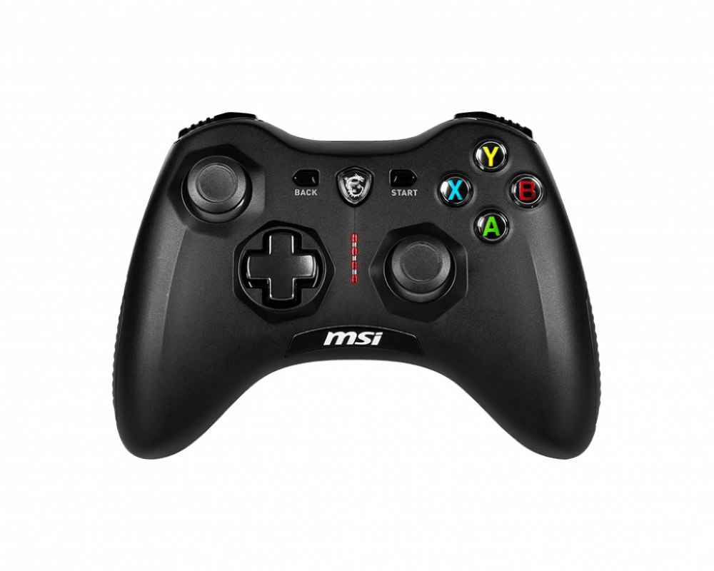 Controles de Juego para PC | MSI FORCE GC30 V2 — Gamepad , Alámbrico/Inalámbrico, USB 2.0, Blanco