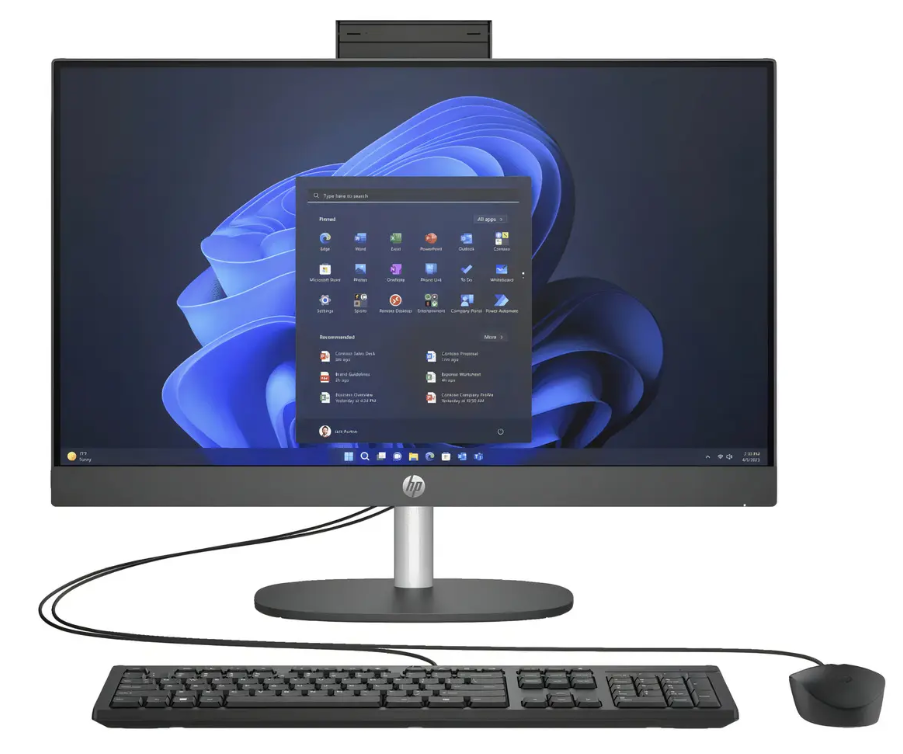 All in One | HP CS4D4LT-V3 — ProOne 240 G10 All-in-One 23.8", Intel Core Ultra 5 125U, 32GB, 1TB SSD, Windows 11 Home
