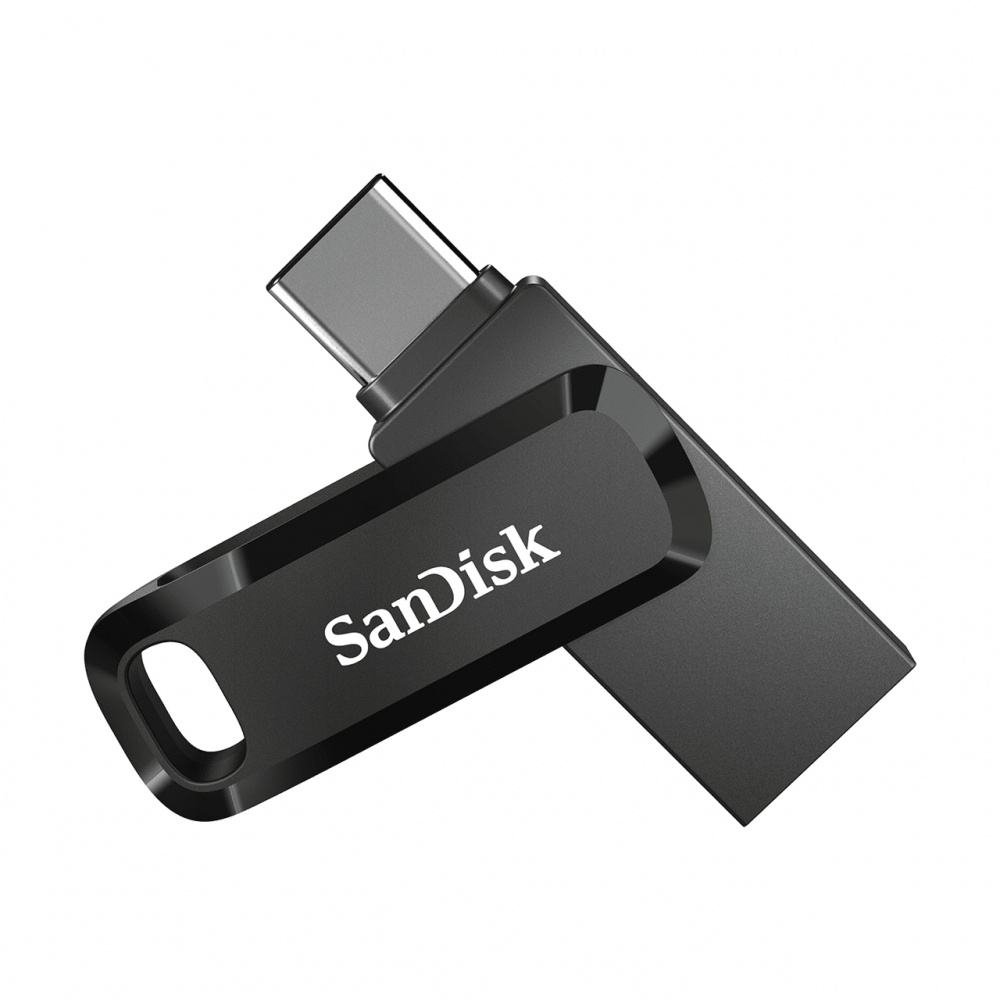 Memorias USB | SANDISK SDDDC3-064G-G46 — Memoria USB Ultra Dual Drive Go, 64GB, USB C, Lectura 150MB/s, Negro