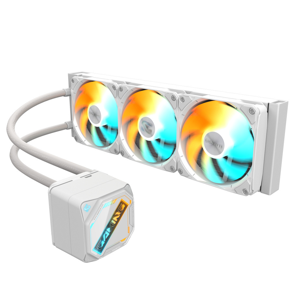 Enfriamiento Líquido | GIGABYTE GME 360I — 360 ICE Enfriamiento Líquido para CPU, 3x 120mm, hasta 2200RPM, Blanco