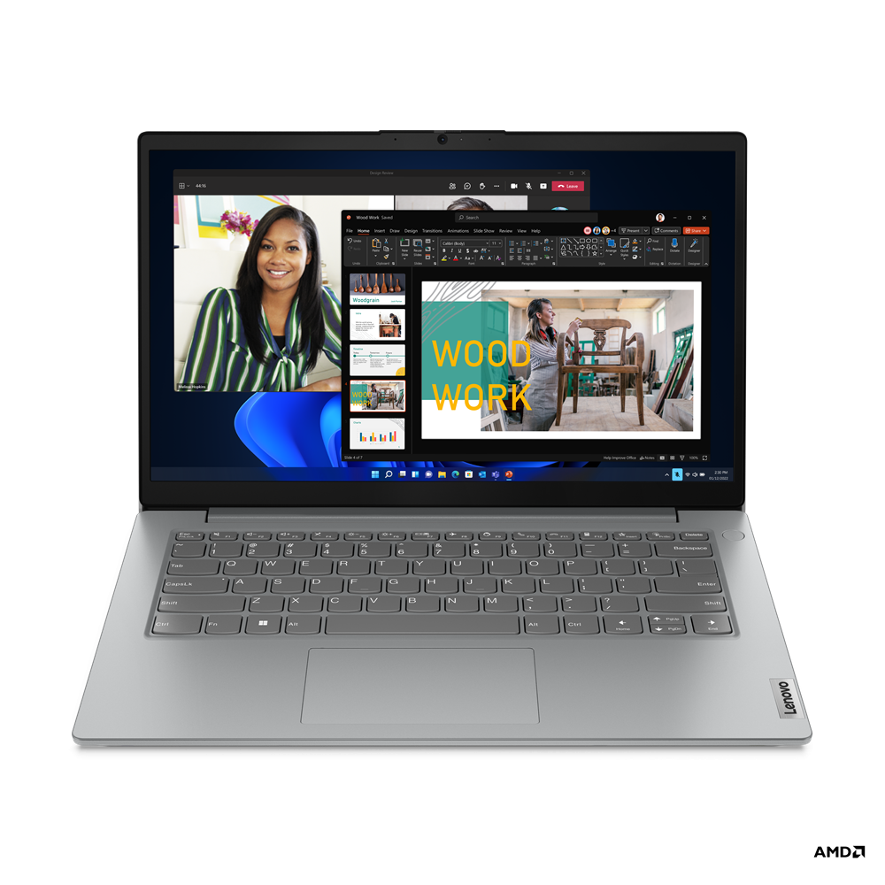 Laptops | LENOVO 82YT00Q9LM — Laptop V14 G4 AMN, 14" 1920x1080 Full HD, AMD Ryzen 3 7320U, 8GB, 256GB SSD, Windows 11 Home, Español