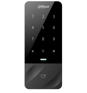 Control de Acceso con Tarjeta | DAHUA ASI1201E-D — Lector de Tarjeta de Proximidad con Teclado , Wiegand/R-485, 30.000 Usuarios