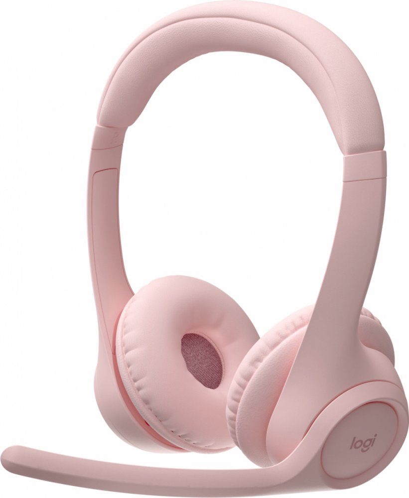 Audífonos | LOGITECH 981-001411 — Audífonos con Micrófono Zone 300, Bluetooth, Cancelación de Ruido, Inalámbrico, USB-C, Rosa