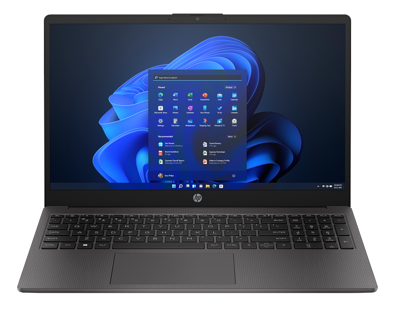 Laptops | HP AJ1X0AT — Laptop 255 G10, 15.6" 1366x768 HD, AMD Ryzen 5 7530U, 8GB, 512GB SSD, Windows 11 Home, Español