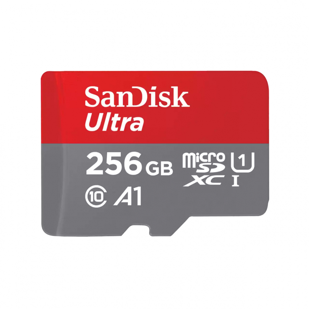 Memorias Flash | SANDISK SDSQUAC-256G-GN6MA — Memoria Flash Ultra, 256GB MicroSDXC UHS-I Clase 10, con Adaptador