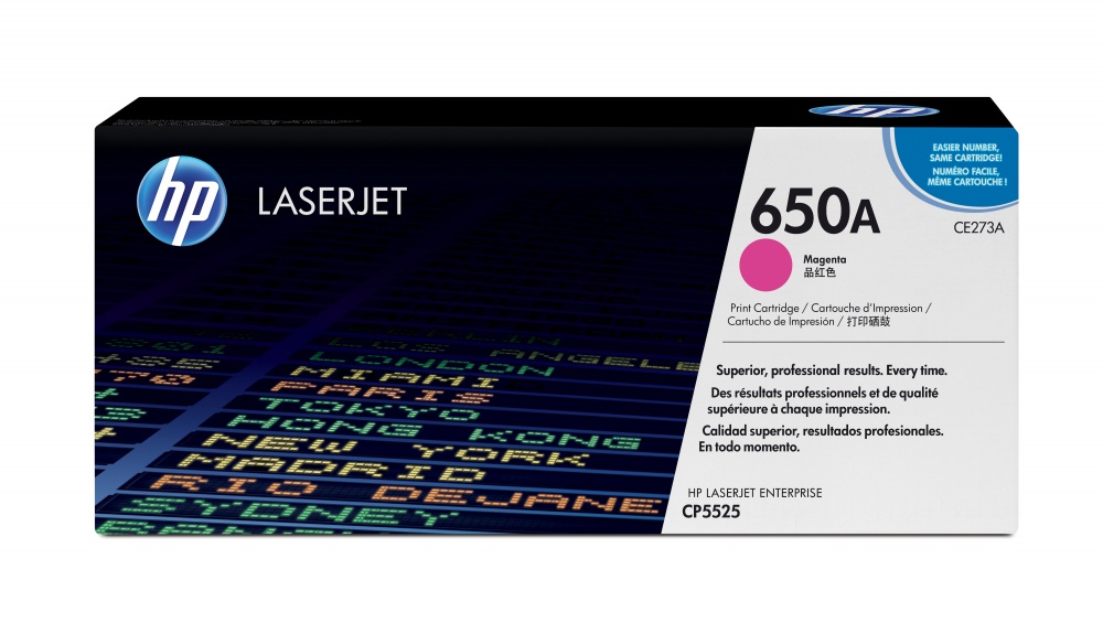 Tóner | HP CE273A — Tóner 650A Magenta, 15.000 Páginas