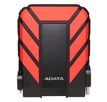 Discos Duros Externos | ADATA AHD710P-1TU31-CRD — Disco Duro Externo HD710 Pro 2.5'', 1TB, USB 3.0, Negro/Rojo, A Prueba de Agua y Golpes - para Mac/PC