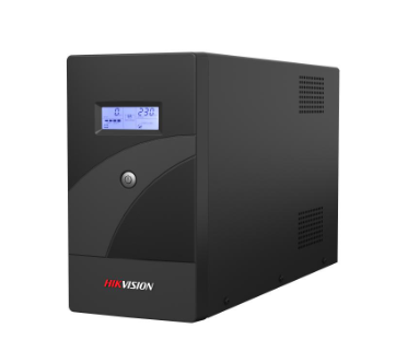 No Break UPS | HIKVISION DS-UPS2000-R/X — No Break Línea Interactiva, 1.2kW, 20kVA, Entrada 89V - 145V, Salida 99V - 132V, 6 Salidas