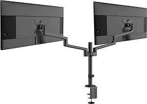 Soportes para Monitores | MSI PRO MT81D — Soporte de Escritorio para 2 Monitores 17" - 32", hasta 8kg