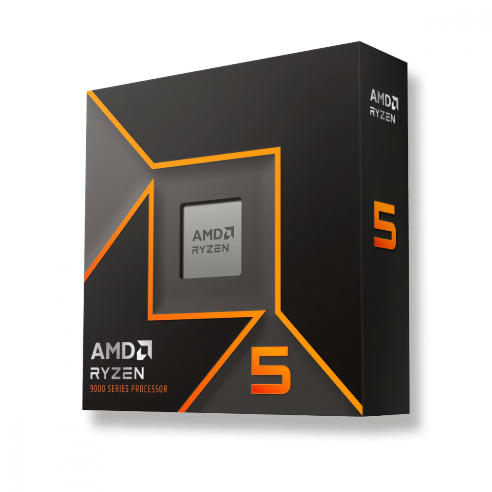 Procesadores para PC | AMD 100-100001405WOF — Procesador Ryzen 5 9600X con Radeon Graphics, Socket AM5, 5.40GHz, 6 Núcleos, 38MB Caché - No incluye Disipador