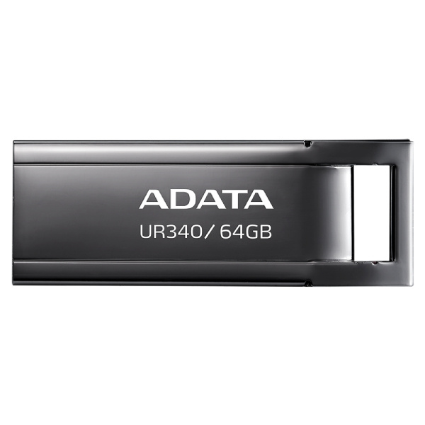 Memorias USB | ADATA AROY-UR340-64GBK — Memoria USB UR340, 64GB, USB 3.2, Lectura 100 MB/s, Negro