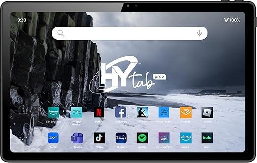 Tablets | HYUNDAI HT10LA3MSGNA01 — Tablet HYTab Pro X 4G 10.3" 1920x1080 Full HD, 256GB, 8GB RAM, Android 13, Negro