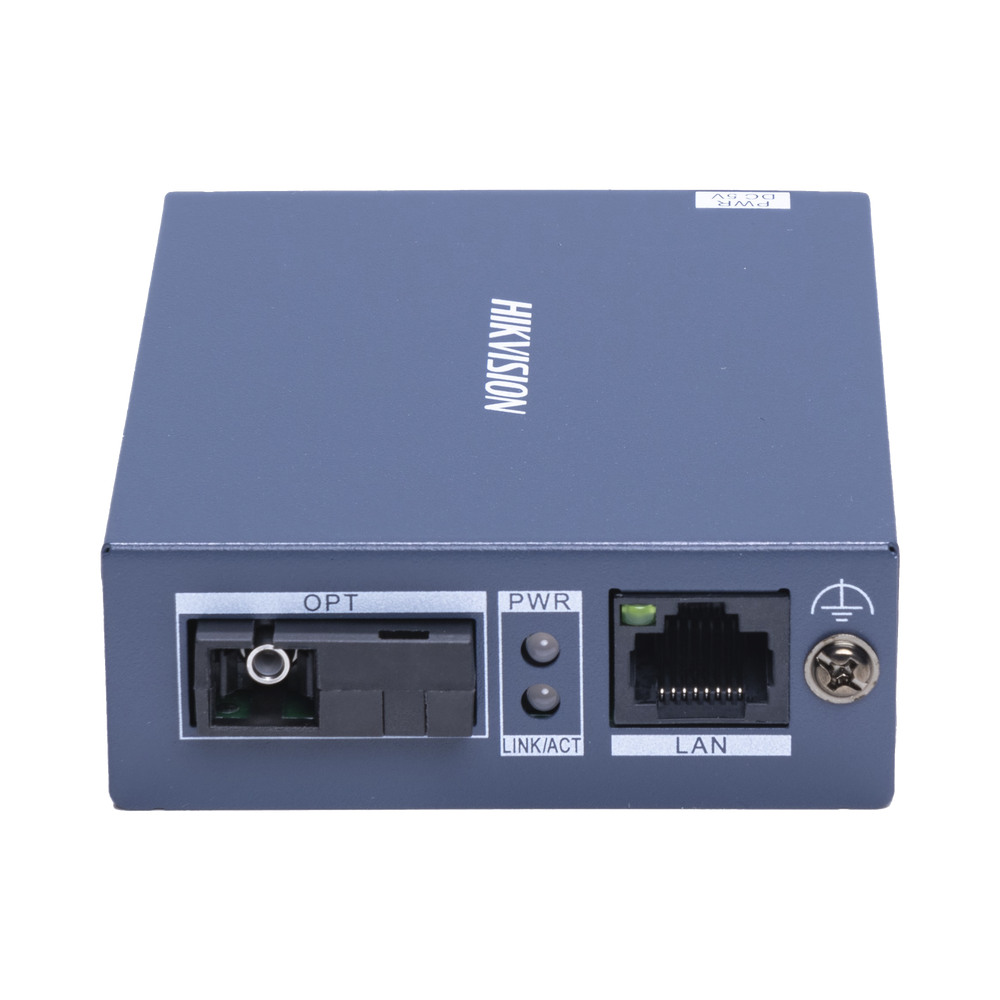 Convertidores de Medios | HIKVISION DS-3D01T-A(B) — Convertidor de Medios Ethernet a Fibra Óptica SC, 1 x RJ-45, 200Mbit/s, 20km