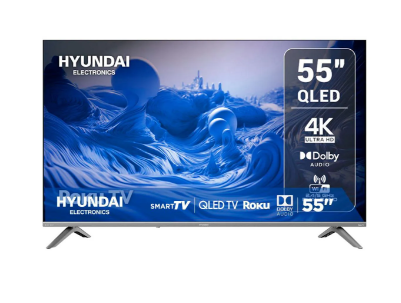 Pantallas | HYUNDAI HYLED5531QR — Smart TV QLED 55", 4K Ultra HD, Negro