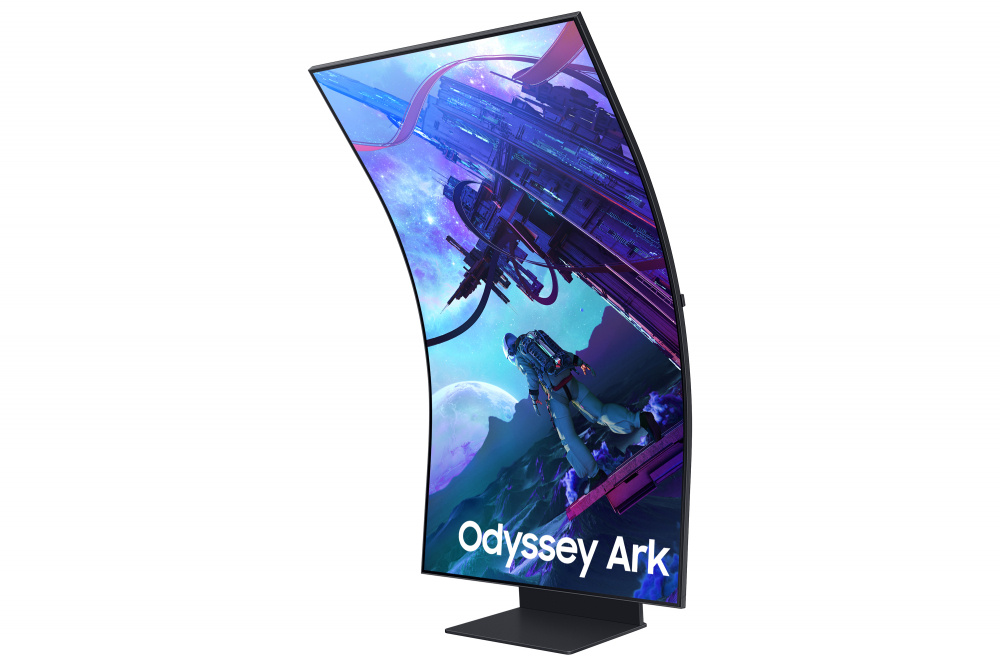 Monitores | SAMSUNG LS55CG970NLXZX — Monitor Curvo Odyssey Ark 1000R LED VA 55", 3840x2160 4K Ultra HD, FreeSync, 165Hz, HDMI/DisplayPort, Bocinas Integradas, Negro