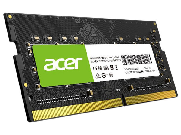 Memorias RAM para Laptop | ACER BL.9BWWA.213 — Memoria RAM para Laptop SD100 DDR4, 3200MHz, 16GB, Non-ECC, CL22, 260-pin SO-DIMM