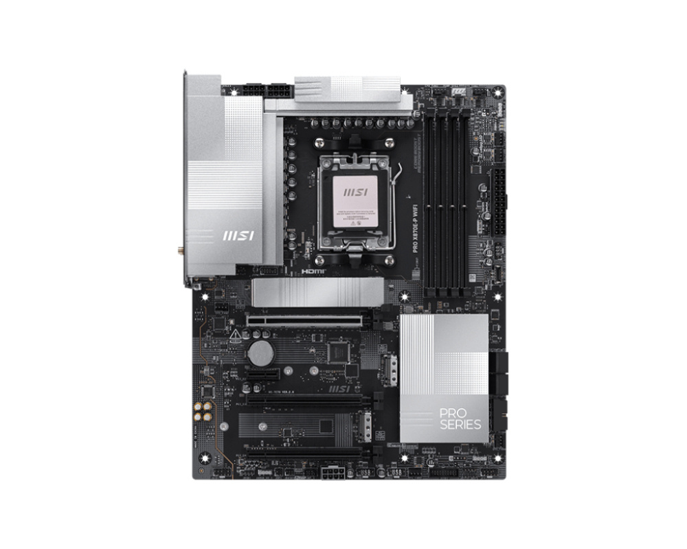 Tarjetas Madre | MSI PRO X870E-P WIFI — Tarjeta Madre PRO X870E-P, ATX, Socket AM5, AMD X870E, 256GB DDR5, HDMI/DP para AMD