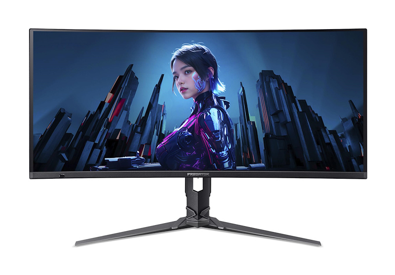 Monitores | ACER UM.CXXEE.501 — Monitor Gamer Curvo Predator X34 QD-OLED 34", 3440x1440 Ultra Wide Quad HD, G-Sync/FreeSync, 240Hz, HDMI/DisplayPort, Bocinas Integradas, Negro
