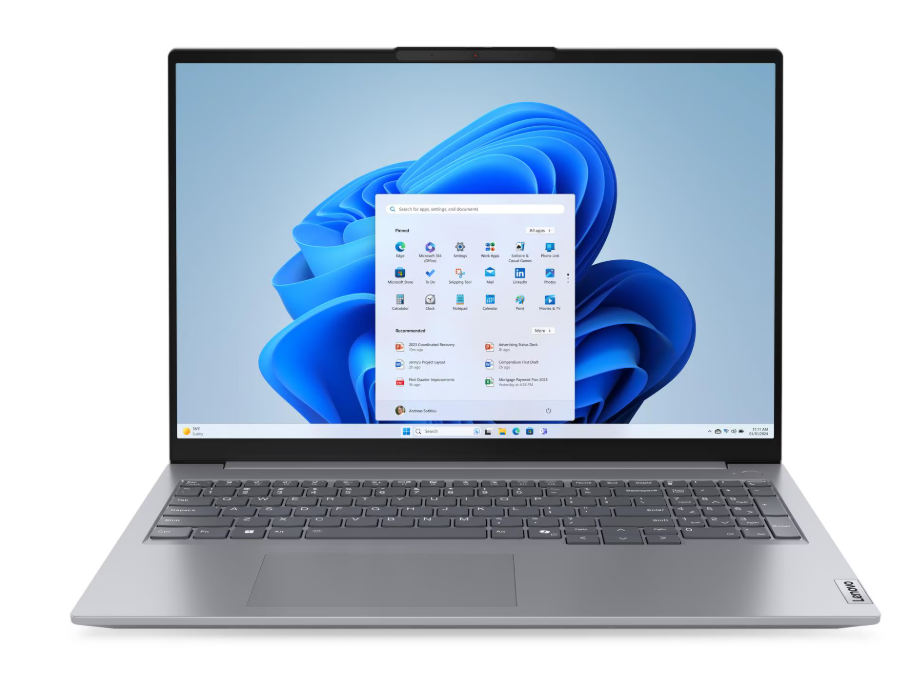 Laptops | LENOVO 21MW004ALM — Laptop ThinkBook 16 G7, 16" 1920x1200 WUXGA, AMD Ryzen 7 7735HS, 16GB, 512GB SSD, Windows 11 Pro, Español
