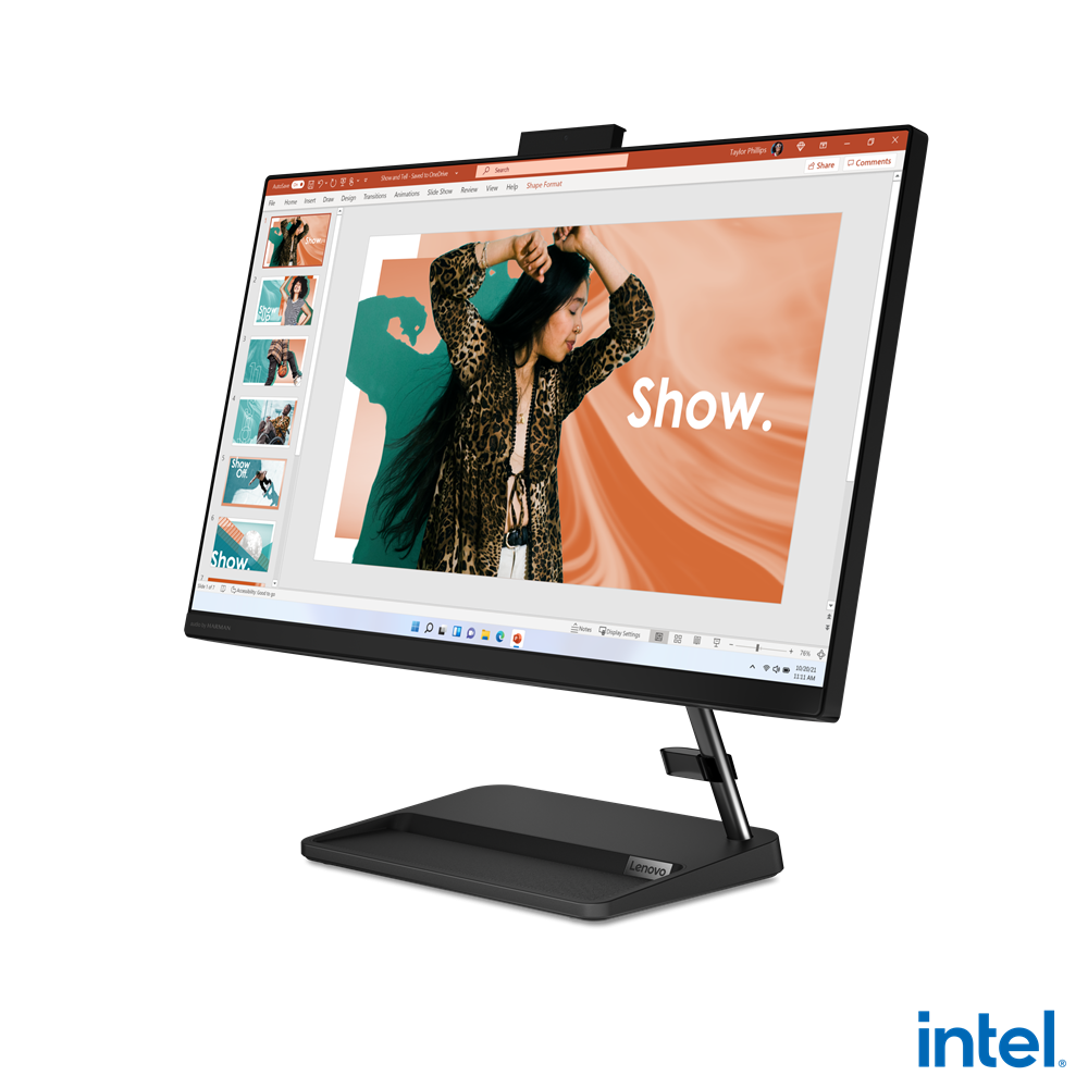 All in One | LENOVO F0GH01DULD — IdeaCentre AIO 3 24IAP7 All-in-One 23.8", Intel Celeron 7305, 8GB, 256GB SSD, Windows 11 Home