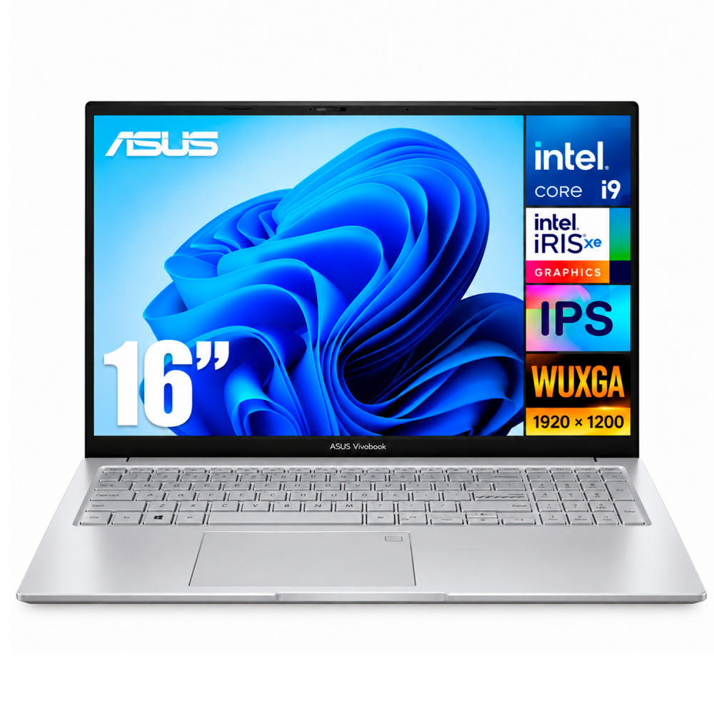 Laptops | ASUS F1605VA-WS96-ROW — Laptop VivoBook 16, 16" 1920x1200 WUXGA, Intel Core i9-13900H, 16GB, 1TB SSD, Windows 11 Home, Inglés