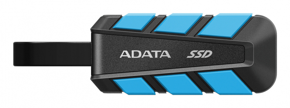 Discos Duros Externos | ADATA SC740-1000G-CBU — Disco Duro Externo SC740 2.5", 1TB, USB-C 3.1, Negro/Azul, Resistente a Golpes, para Xbox Series X|S