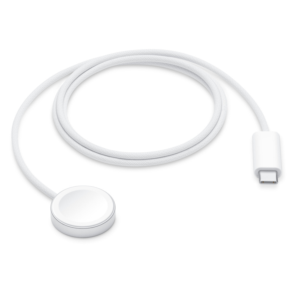 Adaptadores / Cables para Apple | APPLE MT0H3AM/A — Cable de Carga Magnética USB-C Macho, 1 Metro, Blanco, para Watch