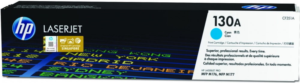 Tóner | HP CF351A — Tóner Cian, 1.000 Páginas