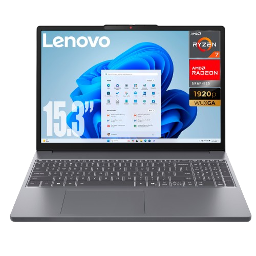 Laptops | LENOVO 83K700G8US-ROW — Laptop IdeaPad Slim 3, 15.3" 1920x1200 WUXGA Táctil, AMD Ryzen 7 170, 16GB, 512GB SSD, Windows 11 Home, Inglés