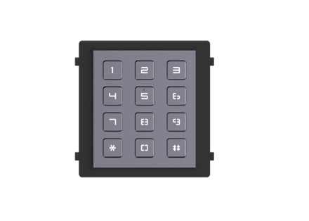 Controles para Videovigilancia | HIKVISION DS-KD-KP — Teclado , Alámbrico,Gris
