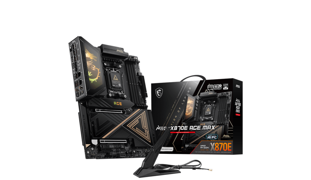 Tarjetas Madre | MSI MEG X870E ACE MAX — Tarjeta Madre , ATX, Socket AM5, AMD X870E, 256GB DDR5, para AMD