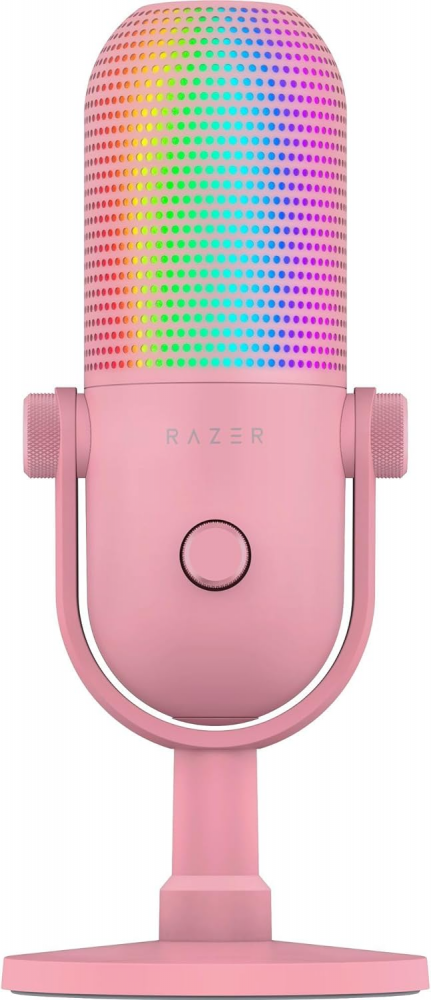 Micrófonos | RAZER RZ19-05060300-R3U1 — Micrófono Seiren V3 Chroma RGB, Alámbrico