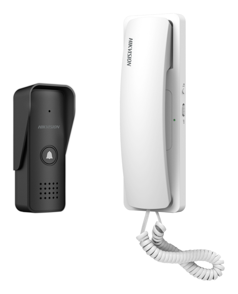 Frentes de Calle | HIKVISION DS-KIS103/U — Frente de Calle , Altavoz, Alámbrico, Negro