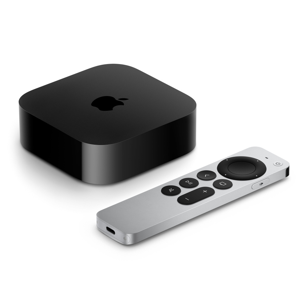 Apple TV | APPLE MN893E/A — TV , 4K Ultra HD, 128GB, Bluetooth 5.0, HDMI, Negro (3ra. Generación)