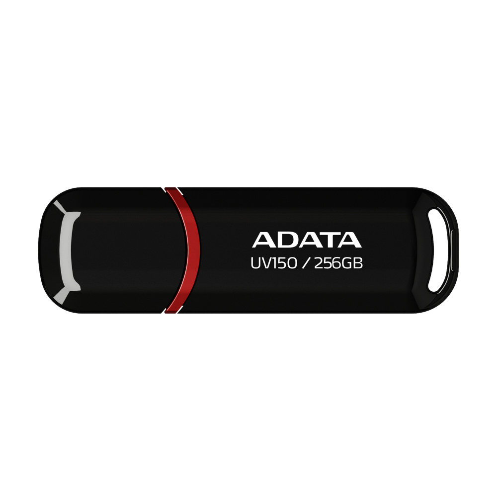 Memorias USB | ADATA AUV150-256G-RBK — Memoria USB UV150, 256GB, USB-A 3.0, Lectura 100MB/s, Negro