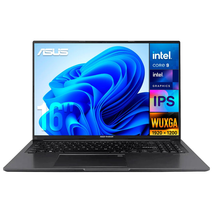 Laptops | ASUS 90NB13W3-M00XT0 — Laptop Vivobook 16 X1605, 16" 1920x1200 WUXGA, Intel Core 9 270H, 8GB, 512GB SSD, Windows 11 Home, Español