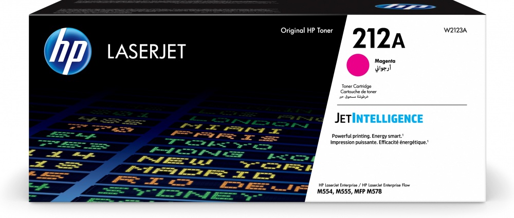 Tóner | HP W2123A — Tóner LaserJet 212A Magenta, 4.500 Páginas