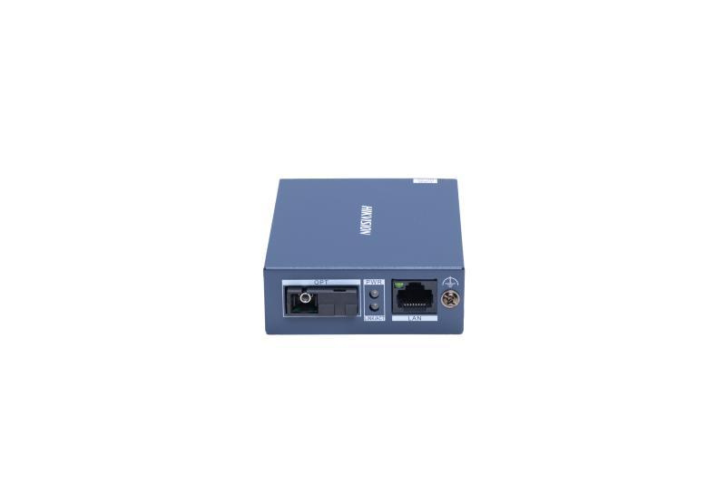 Convertidores de Medios | HIKVISION DS-3D01R-A(B) — Convertidor de Medios Ethernet a Fibra Óptica SC, 1 x RJ-45, 100Mbit/s, 20km