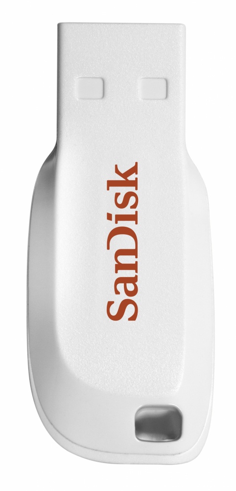 Memorias USB | SANDISK SDCZ50C-016G-B35W — Memoria USB Cruzer Blade, 16GB, USB-A 2.0, Blanco