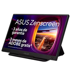 Monitores Portátiles | ASUS MB16ACV — Monitor Portátil ZenScreen LED 15.6", Full HD, Negro