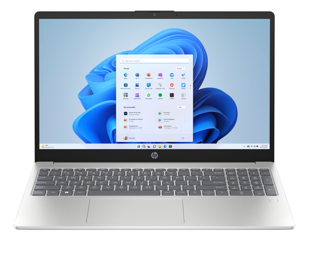 Laptops | HP BM2H8LA — Laptop 15-fd1254la, 15.6" 1920x1080 Full HD Táctil, Intel Core Ultra 5 125H, 8GB, 512GB SSD, Windows 11 Home, Español