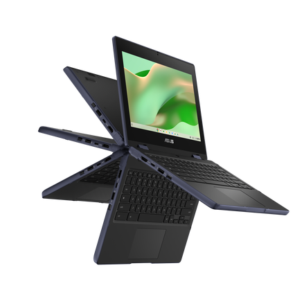 Laptops | ASUS 90NX08W1-M003R0 — Laptop Chromebook CR11 Flip, 11.6" 1366x768 HD Táctil, Intel N150, 8GB, 64GB eMMC, ChromeOS, Español