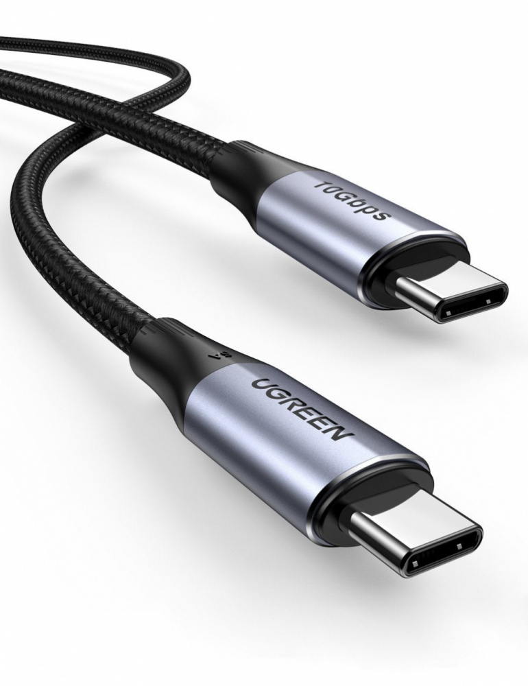 Cables PC USB | UGREEN 80150 — Cable USB-C Macho - USB-C Macho, 1 Metro