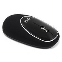 Mouse | GHIA GT100NN — Mouse Ergonómico , Inalámbrico, Laser, 1.000DPI, RF Inalámbrico, Negro