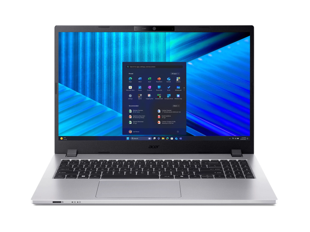 Laptops | ACER NX.BMLAL.002 — Laptop TravelMate P2, 15.6" 1920x1080 Full HD, Intel Core Ultra 7 255U, 16GB, 512GB SSD, Windows 11 Pro, Español